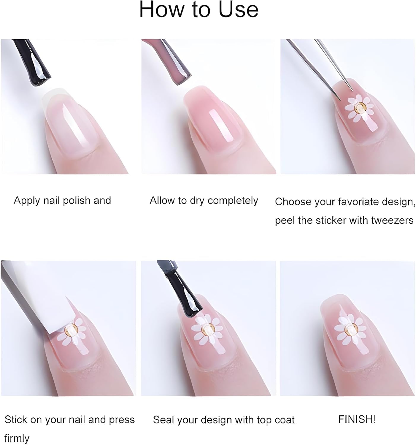 8 Sheet 4th of July Nails Art Stickers American Independence Day Nail Stickers 3D Self-Adhesive Nail Decals Heart Balloon Design American Flag Nails Supplies for Women Manicure