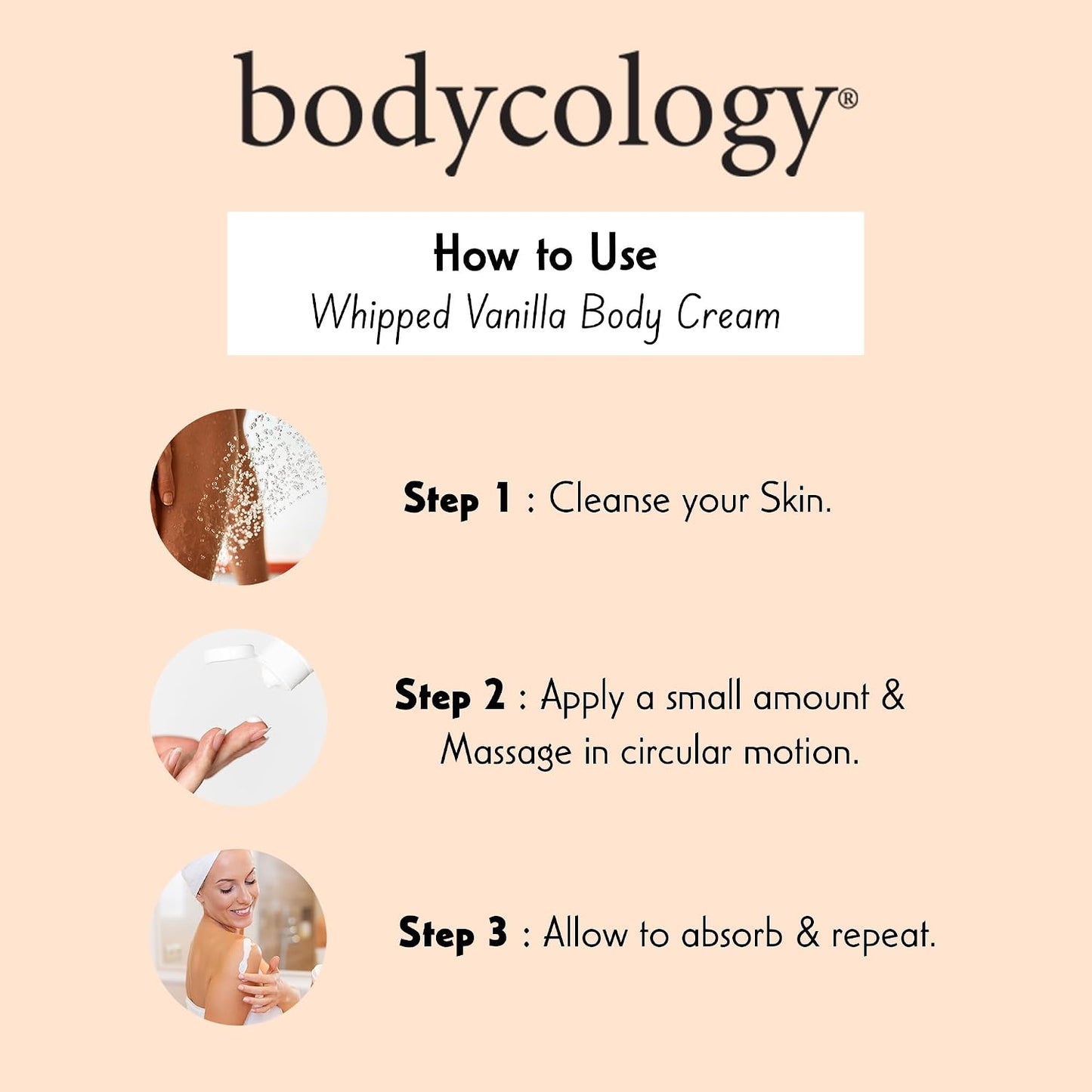 Whipped Vanilla Body Cream for Women - Nourishing Moisturizer | 8 oz