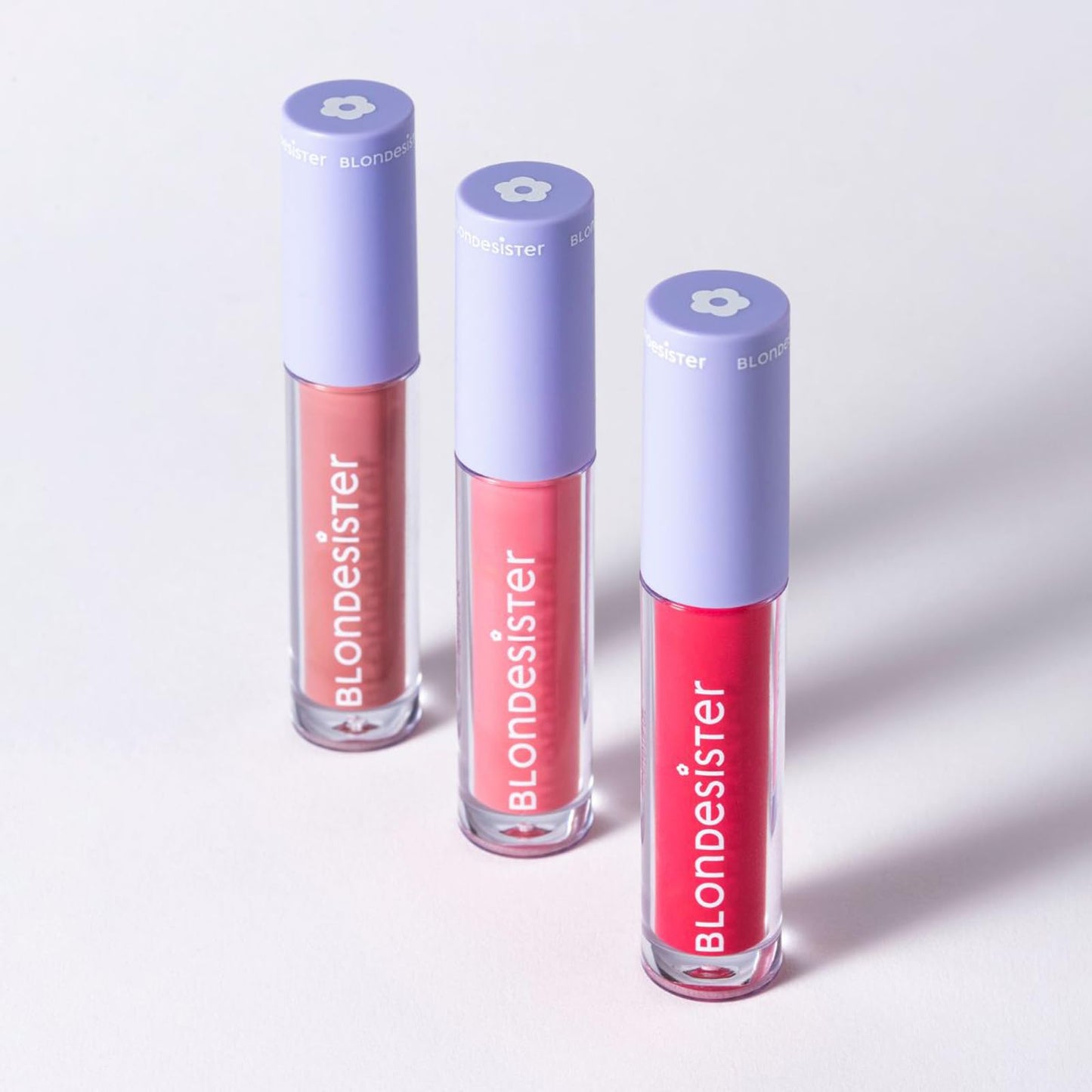 Blondesister 2-in-1 Sweet Gloss Tinted Lip Oil - Lip Oil for Women - Hydrating, Non-Sticky Formula with Light Color - 03 Cherry Pie - 0.084 oz