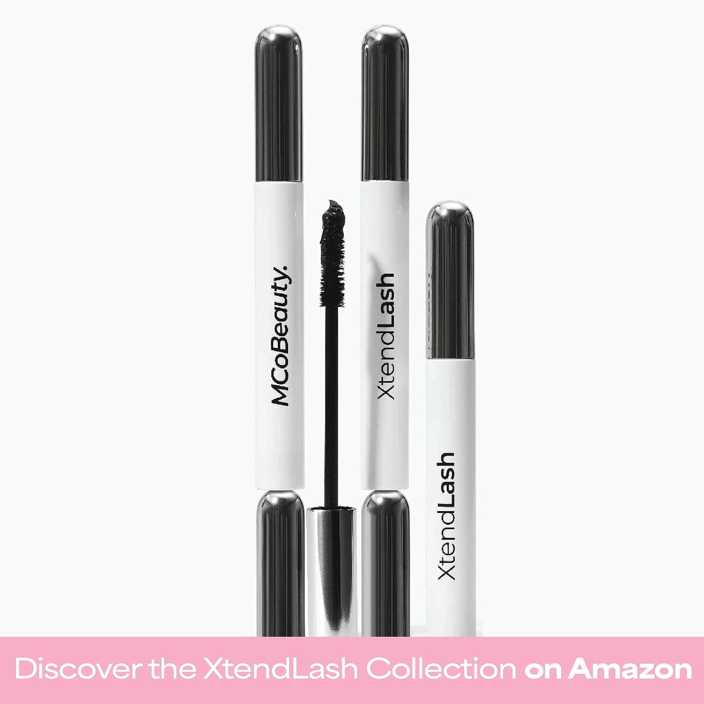 XtendLash Tubing Mascara - Black | Lengthening, Volume & Curl - Smudge Proof & Water Resistant, Vegan