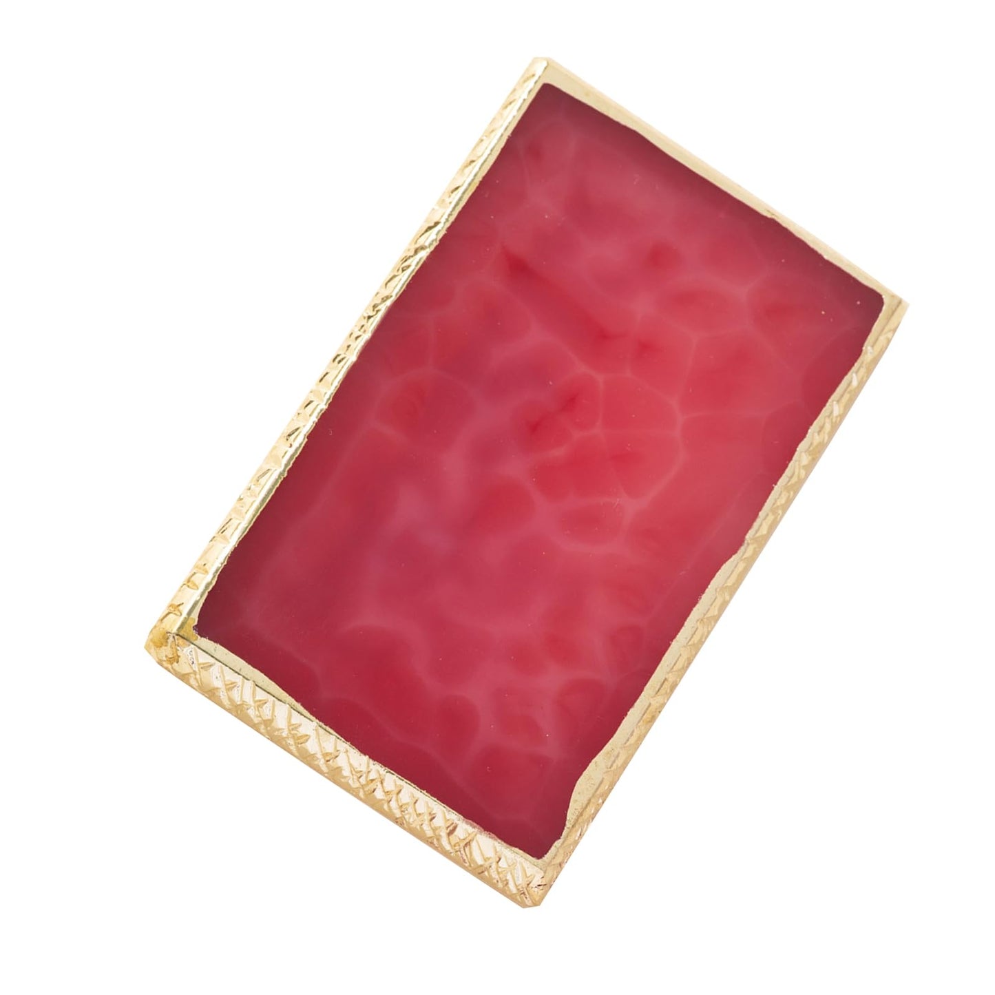 Waldd Resin Nail Art Palette Nail Polish Palette Nail Palette Nail Pallet for Nail Art (Red)