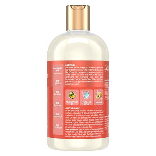 SheaMoisture Curl Stretch Shampoo with Kalahari Melon Oil - 13oz