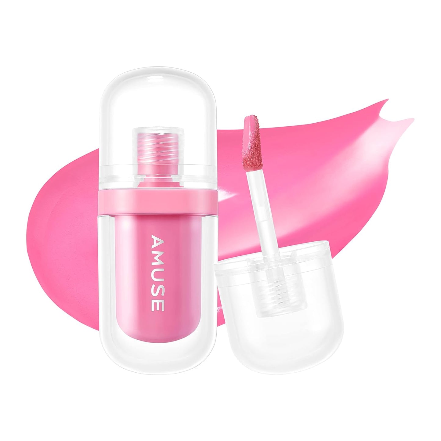 Jel-Fit Tint Lip Stain - Long Lasting Hydrating Gloss, Smooth Moisturizing Formula | Vegan Korean Beauty (01 Boksoonga Jelly)