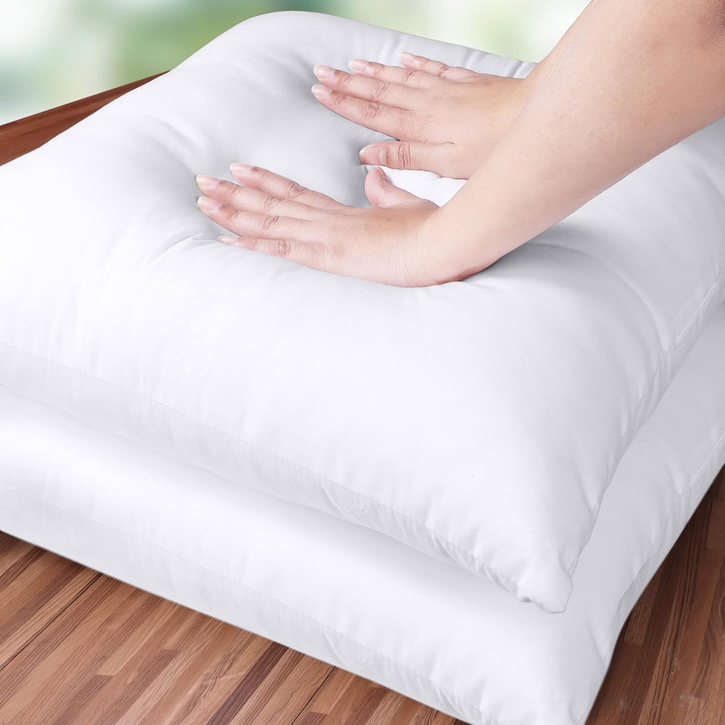 Utopia Bedding 18x18 Pillow Inserts - Soft, Supportive Decorative Throw Pillows for Bed & Sofa | Set of 2, White