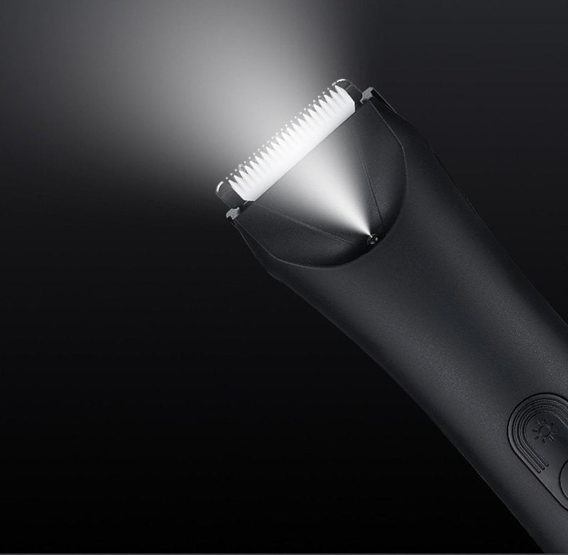 New Electric Intimate Trimmer, Digital Haircut, Shaving Razor, Men's and Women's Body Hair, pubic Hair, Leg Hair Clippers Black + Charging Base Charger (LCD Digital Display Model)