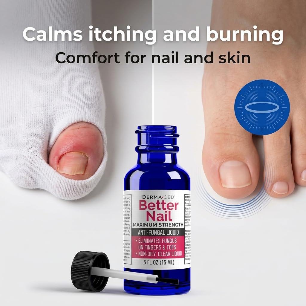 Rejuvica Extra Strength Nail Fungus Treatment - 25% Undecylenic Acid Antifungal Solution | Supports Healthy Nails with 6 Natural Oils