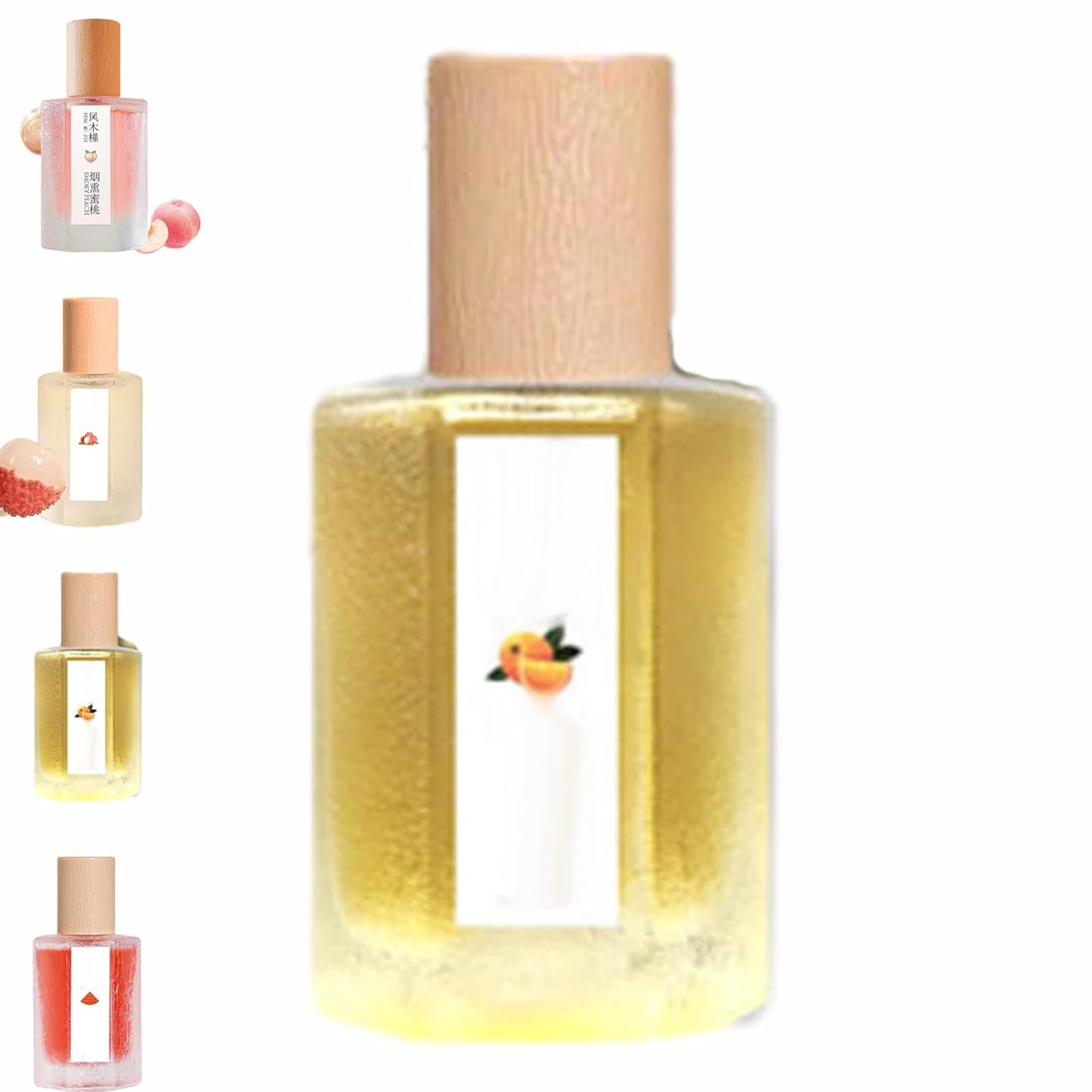 Peach Scented Fragrance Spray - Long Lasting Smoky Peach Perfume 50ML | Fruity Floral Aroma for Women