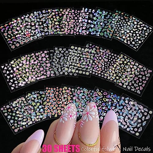 Zoance 102 Sheets Nail Art Stickers & Storage Book Set - 5200+ Designs for DIY Manicure