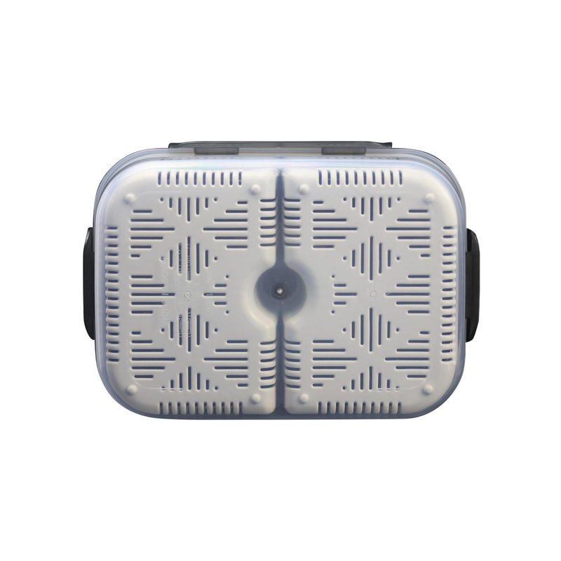 Terporium Dual Compartment Cleaning Bin | Compact, Durable, and Highly Functional with Dual Removable Baskets | The Ultimate No-Spill Cleaning Solution