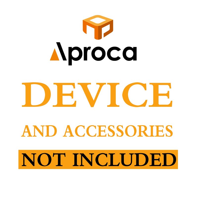 Aproca Case Compatible with Canon ImageFORMULA R10 / ImageFORMULA P-215II Portable Document Scanner, Hard Storage Bag for Accessories -Grey (Case Only)