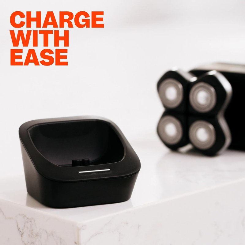 Freebird FlexSeries Pro Charging Dock - Sleek, Compact Charging Station for Your Shaver with LED Indicator & USB Cable