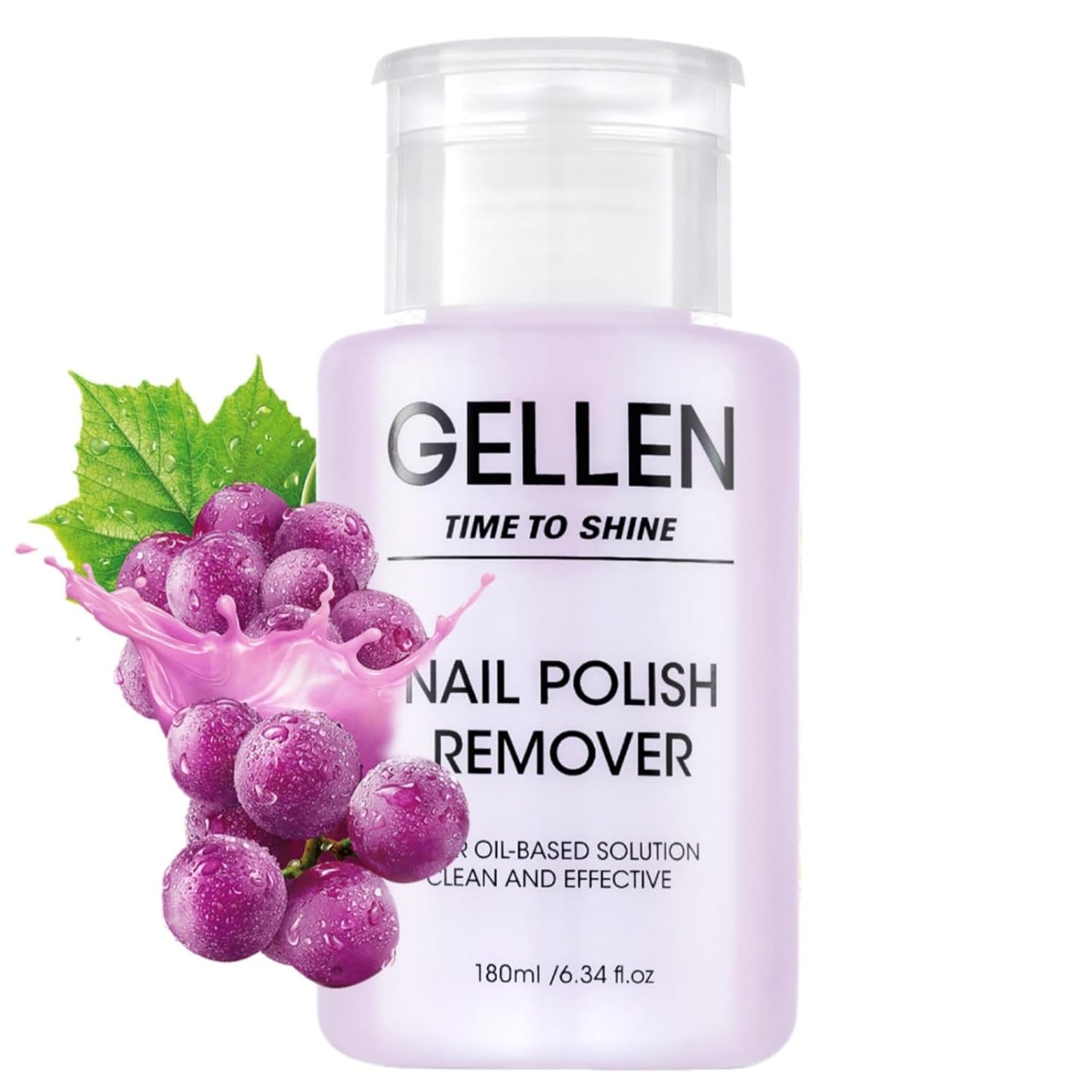 Non Acetone Nail Polish Remover - Quick Dry Formula, Gentle Pump | 6.09 Fl Oz