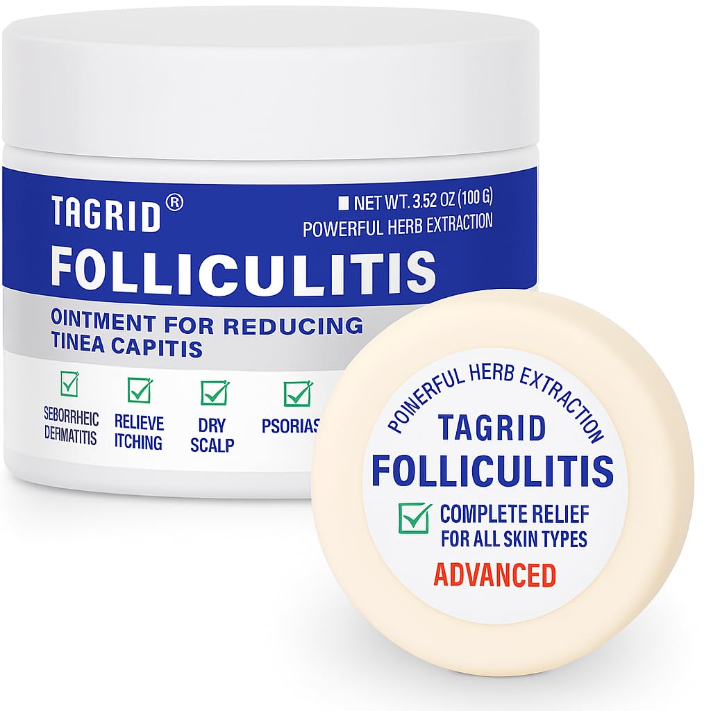 TAGRID Folliculitis Treatment Cream | Ingrown Hair Relief for Scalp, Face & Body - Hydrating & Soothing Formula
