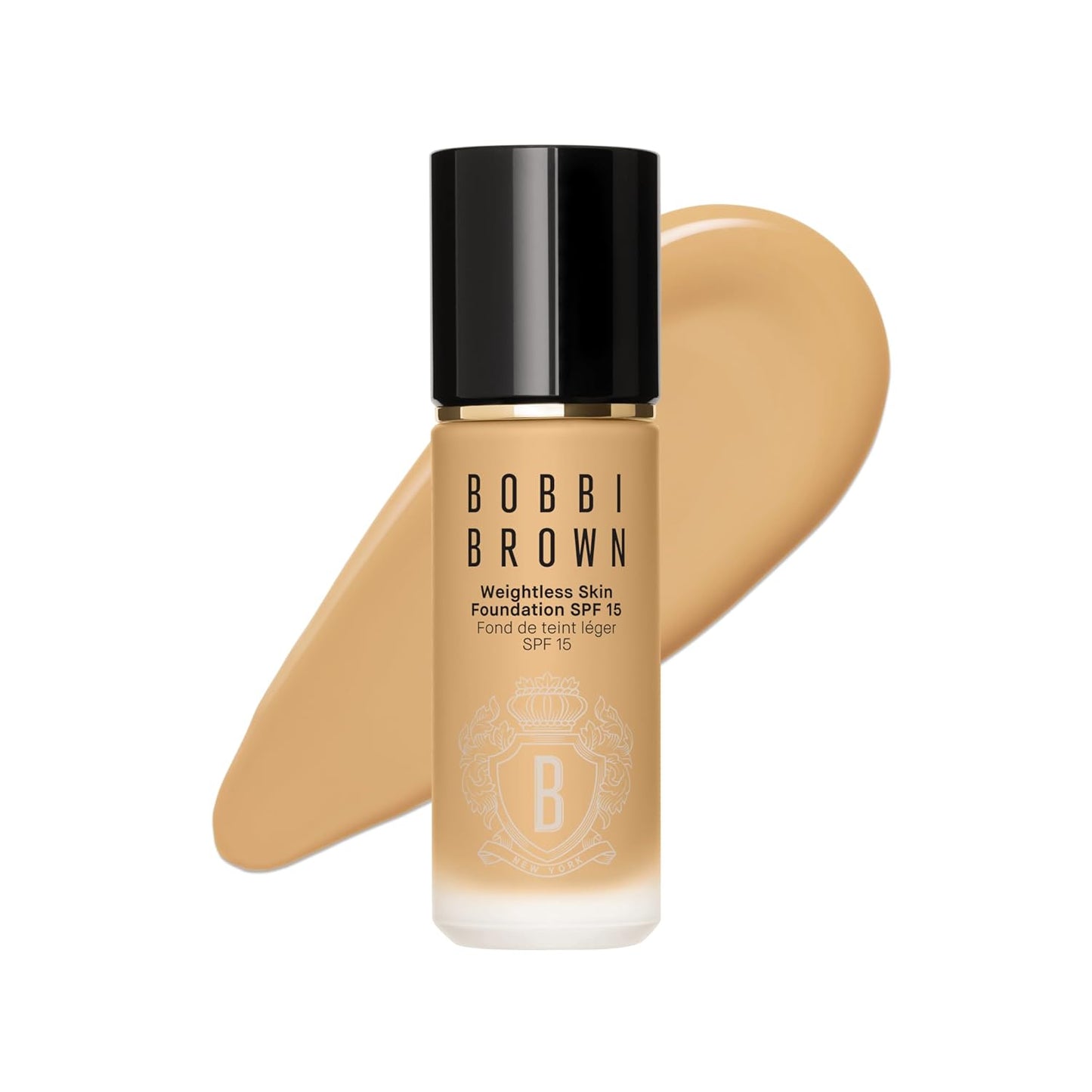 Bobbi Brown Weightless Skin Foundation SPF 15 - Oil-Control & 24-Hour Hydration | Natural Matte Finish, 1 Fl Oz