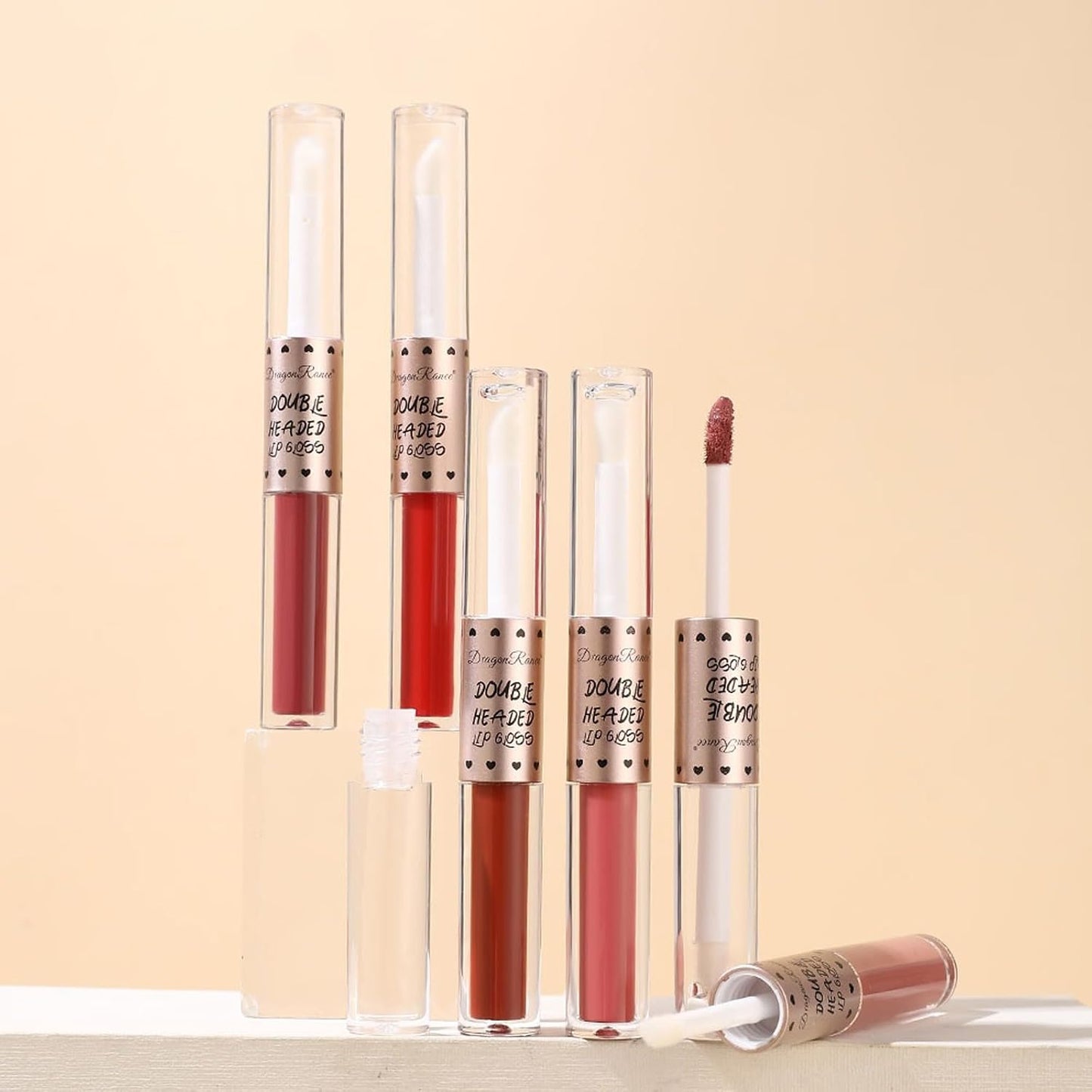 Lip Gloss and Lip Oil Set - 6 Pcs Moist & Matte Long-Lasting Liquid Lipstick | Perfect Gift for Women