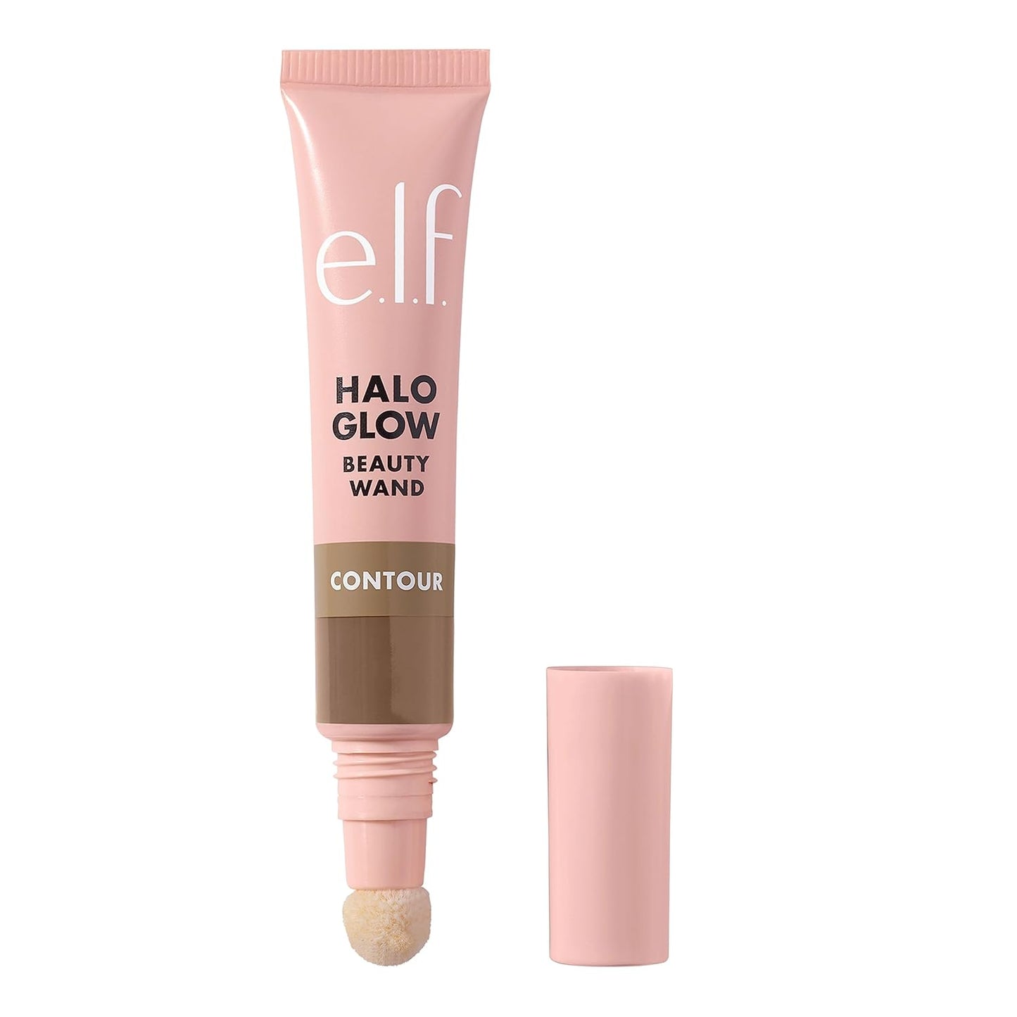 e.l.f. Halo Glow Contour Wand - Liquid Contour for Naturally Sculpted Look | Buildable Vegan Formula, Fair/Light