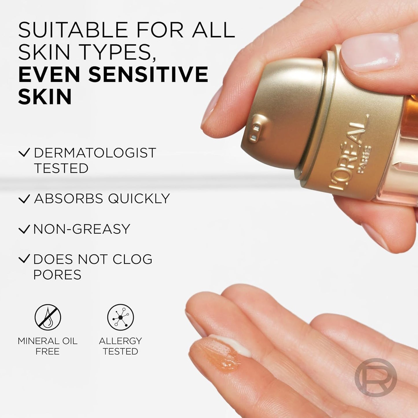 L'Oreal Paris Age Perfect Serum Le Duo, Brightening, Firming and Anti-Aging Serum for Face with Collagen Peptide, Niacinamide, Vitamin C and B3, 1 fl oz + Sample