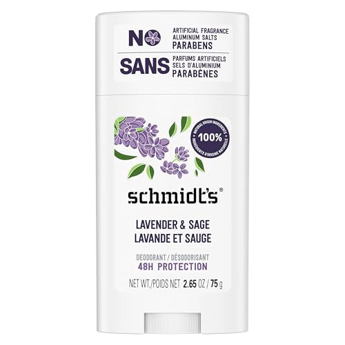 Schmidt's Lavender & Sage Aluminum-Free Deodorant 2.65 oz