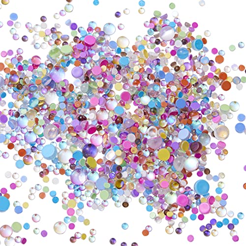 1440PCS Mermaid Rhinestone Beads for Nail Art & Decorations