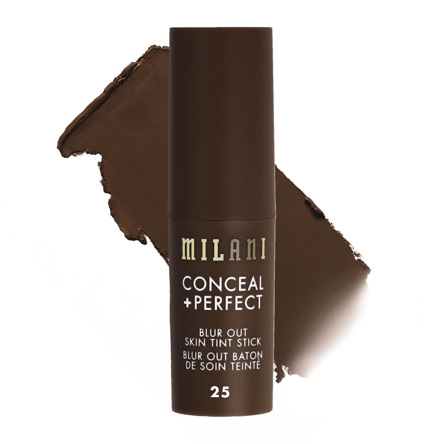 Milani Conceal + Perfect Blur Out Skin Tint Stick - Lightweight Tinted Moisturizer with Vitamin C & E | Soft Matte Finish 02-Fair Neutral