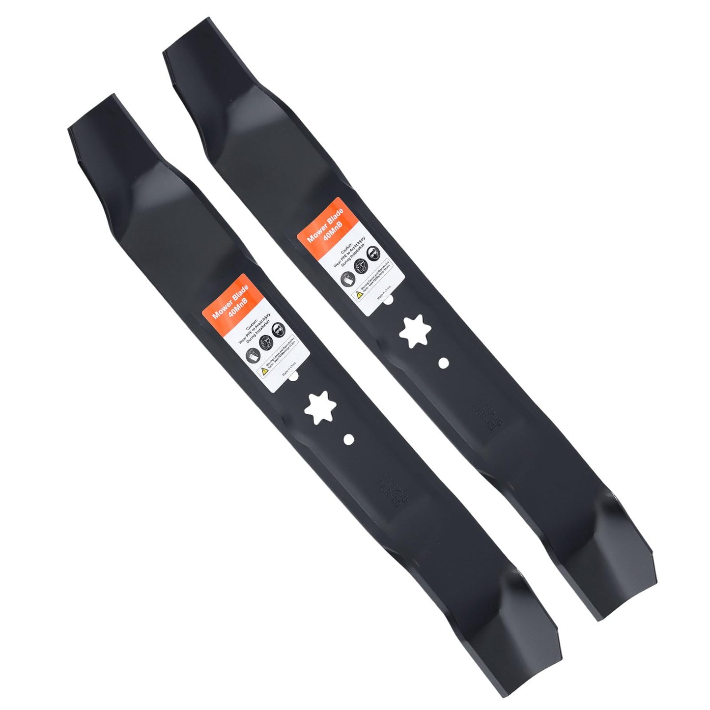 Grasscool 42 inch Mower Blades Replace Troy Bilt Cub Cadet 942-0616A for Bronco Pony XT1 LT42 42" Deck Zero Turn Lawn Tractor with 6 Star Mounting Pattern 742-0616A 742-0616 Mulching