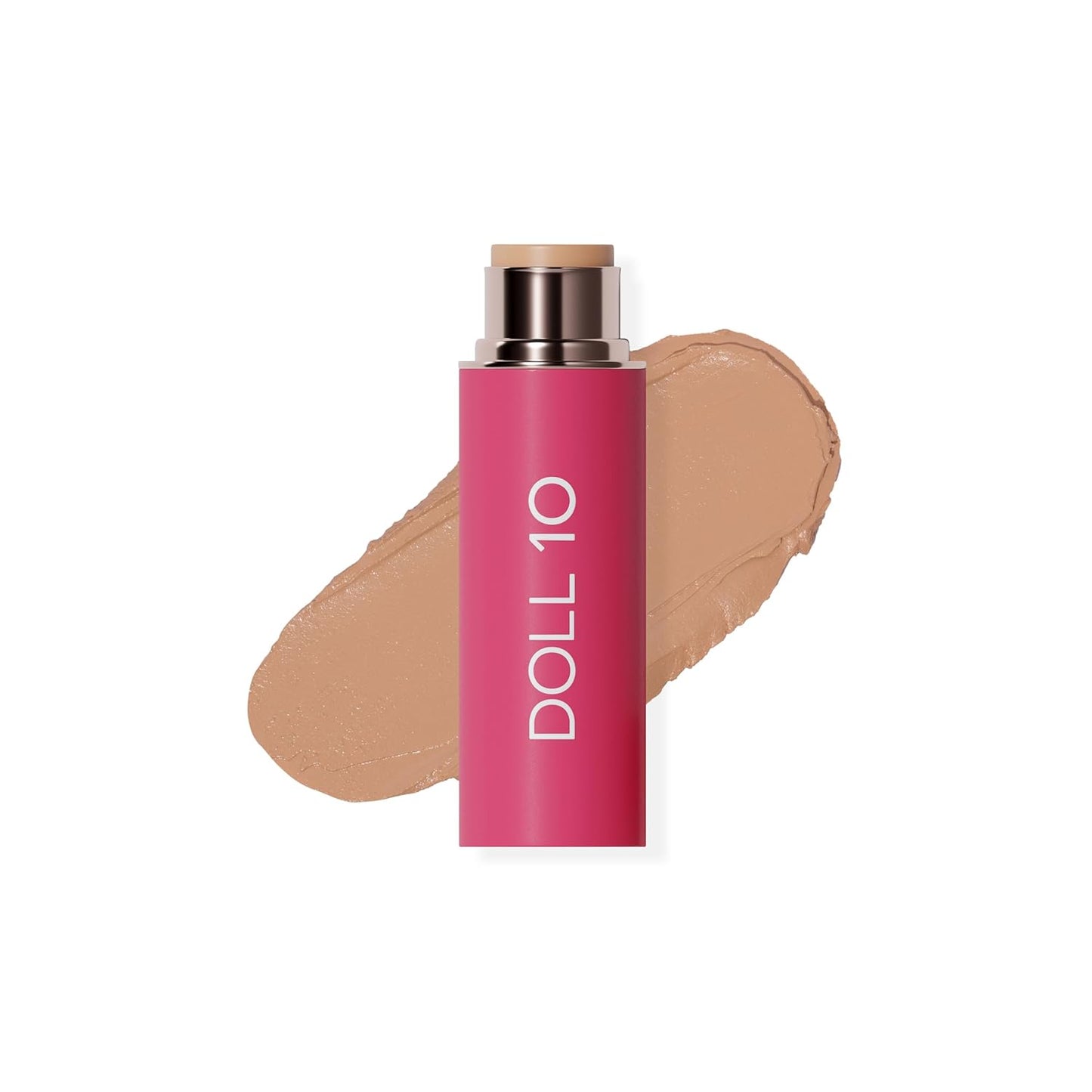 Peptide Blur Stick Foundation - Hydrating Soft-Focus Pore Blurring Makeup for Mature Skin | Medium Coverage, 0.29 oz