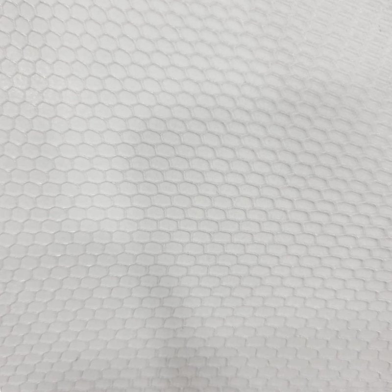 SAFEKO Disposable Honeycomb Nylon Beard Nets | Breathable, Durable | 100 Count [WHITE | 18"]