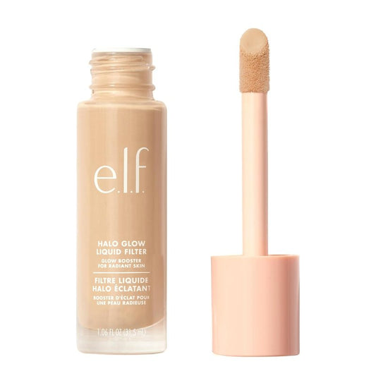 e.l.f. Halo Glow Liquid Filter - Complexion Booster with Hyaluronic Acid for Soft-Focus Glow | 00 Fair Shade