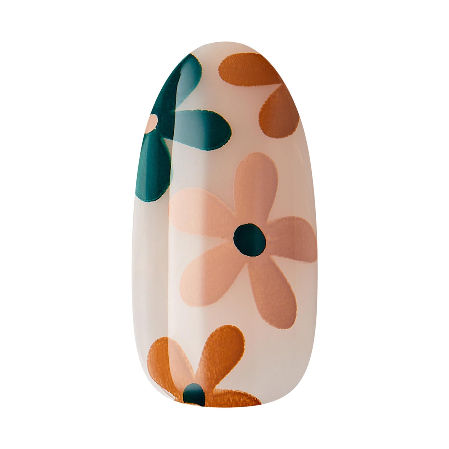 Kiss Impress No Glue Mani Press On Nails, Design, 'As It Was', Beige, Medium Size, Almond Shape, Includes 30 Nails, Prep Pad, Instructions Sheet, 1 Manicure Stick, 1 Mini File