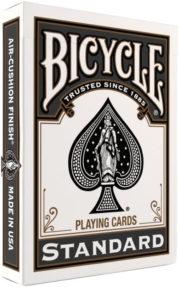 Standard Playing Cards - Classic Poker Size Deck (2 Pack) | Red & Blue for Family Game Night & Card Games