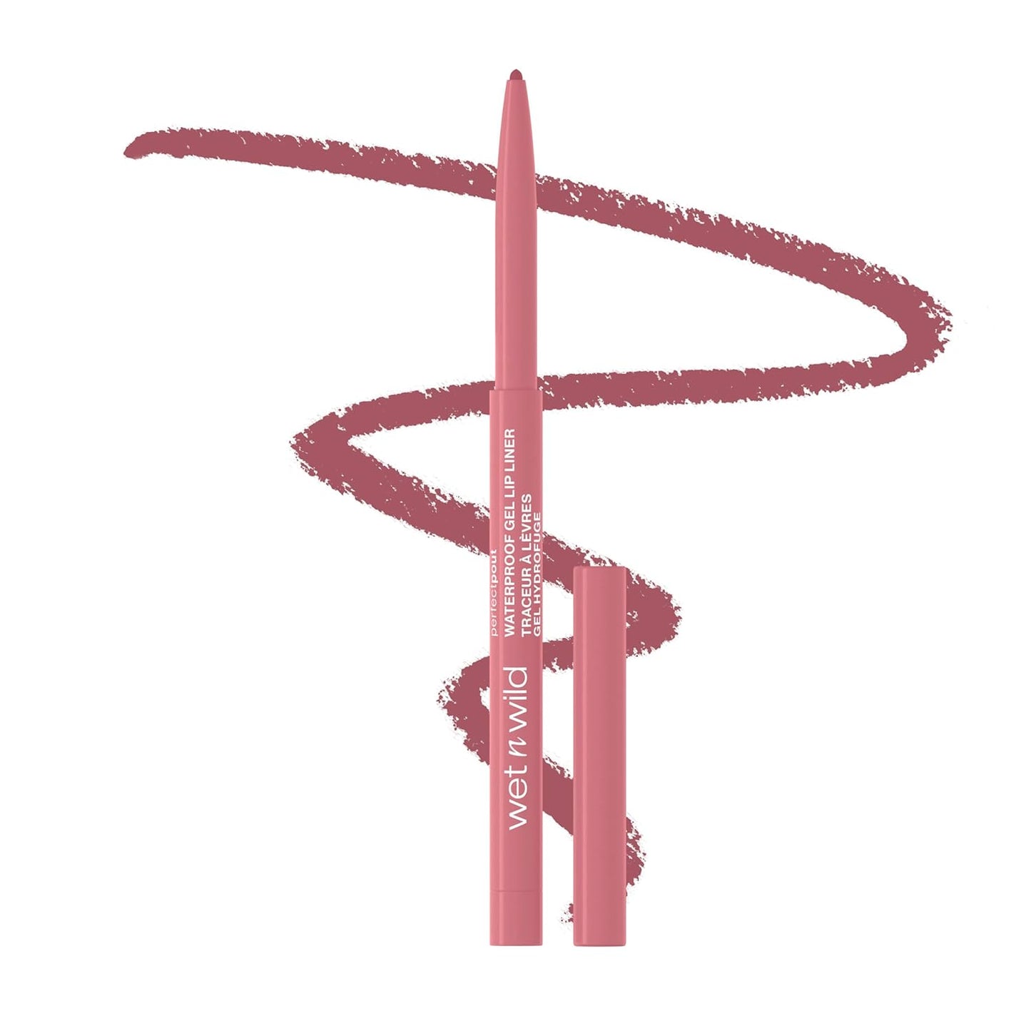 Wet n Wild Perfect Pout Matte Lip Liner - Rich, Creamy, Long-Lasting Color | Vegan & Cruelty-Free - Bare to Comment