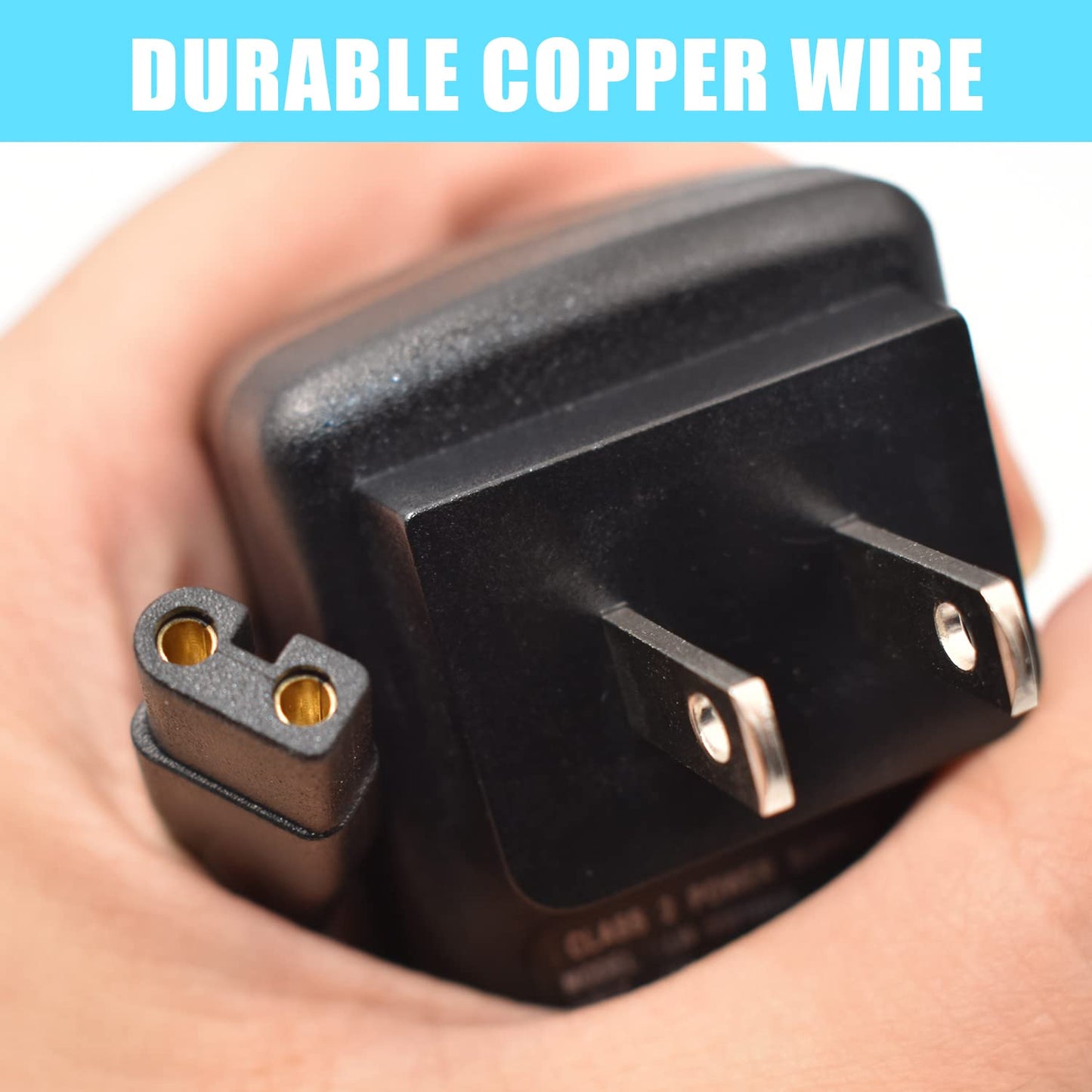 BOEEA Charger Fits oneisall Low Noise Dog Clippers, Replacement Charger Cord Compatible with SUPRENT Hair Clippers