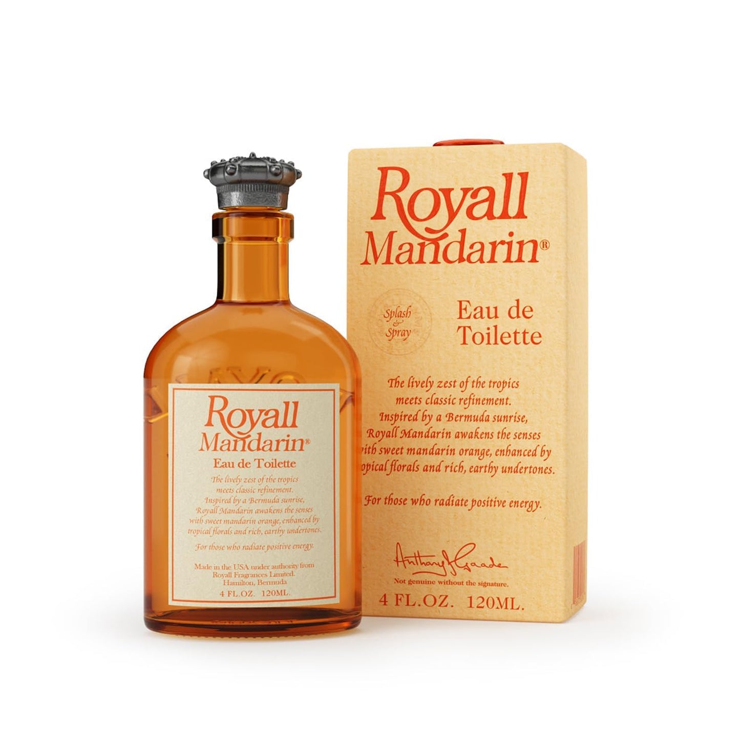 Royall Fragrances Mandarin of Bermuda All Purpose Lotion for Men, 2.0 Ounce