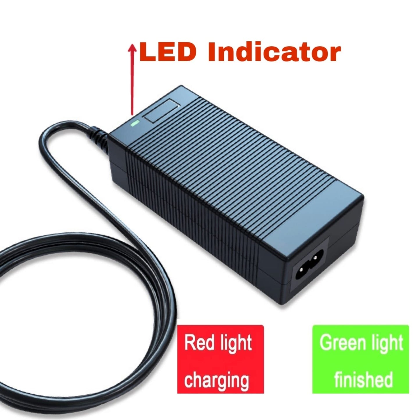 [Verified Fit] 42V 2A Charger for iScooter, isinwheel (36V), Compatible with iScooter i9, i9 Pro, i8, i8L & isinwheel U1, M10, S9 Pro, S9 Max, Also Replace Gotrax, Hiboy 42v Charger