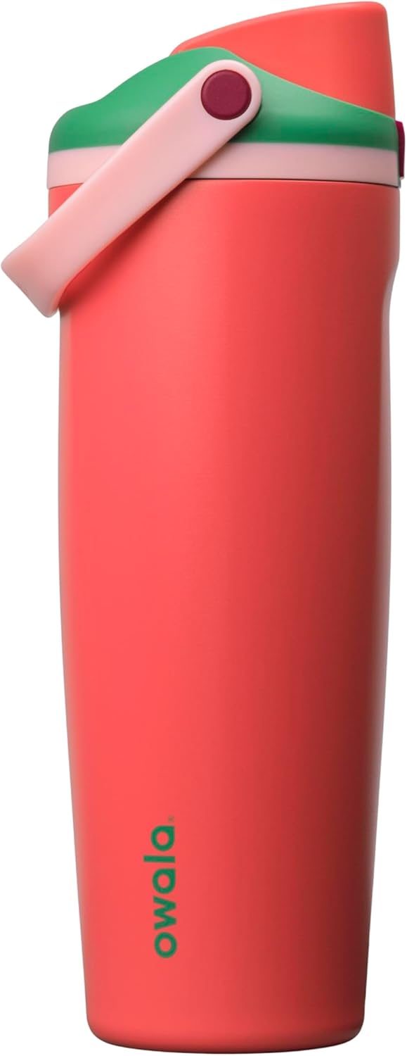 Owala FreeSip Sway Insulated Stainless Steel Water Bottle - 40oz, Two-Way Spout, BPA Free, Leak Proof, Ideal for Travel & Sports
