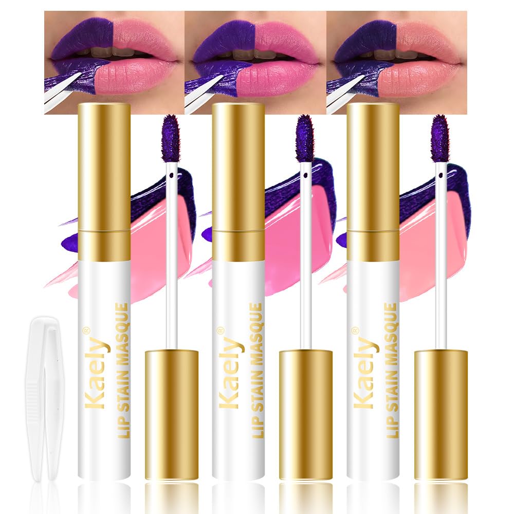 Toffee Rose Lip Stain Peel Off Masque - Long Lasting Waterproof Lip Tint | Matte Finish, Vegan, 02