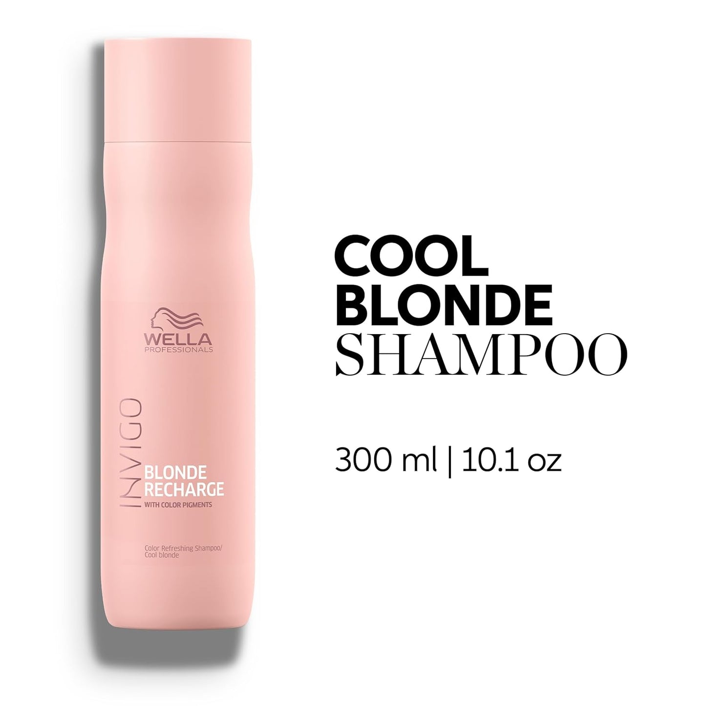 Wella Professionals Blonde Recharge Cool Shampoo - Color Enhancing Formula for Radiant Hair