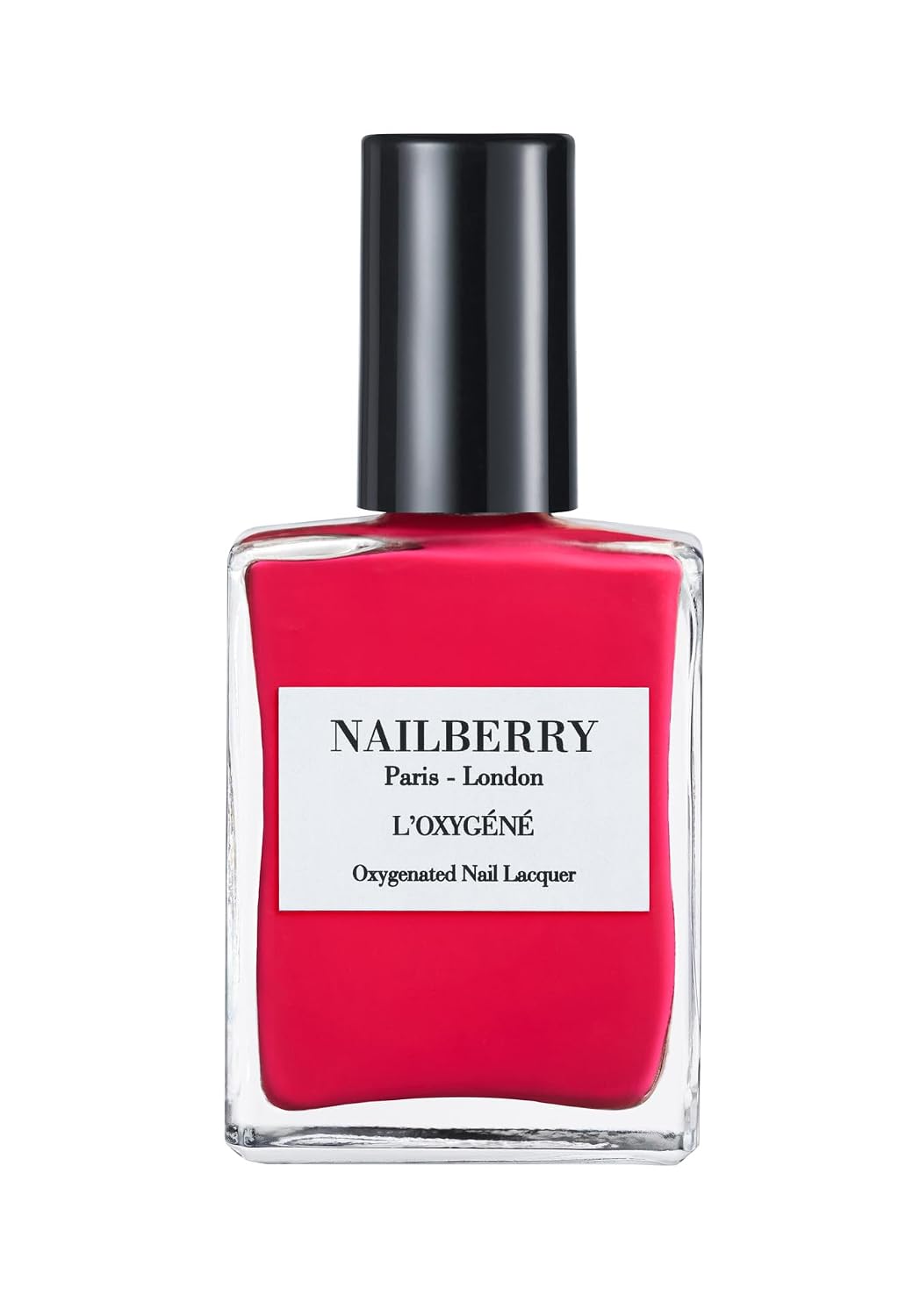 Oxygenated Nail Lacquer - Rose Blossom Pastel Pink | 12-Free Vegan Nail Polish | UV Protected Long-Wear | 15 ml