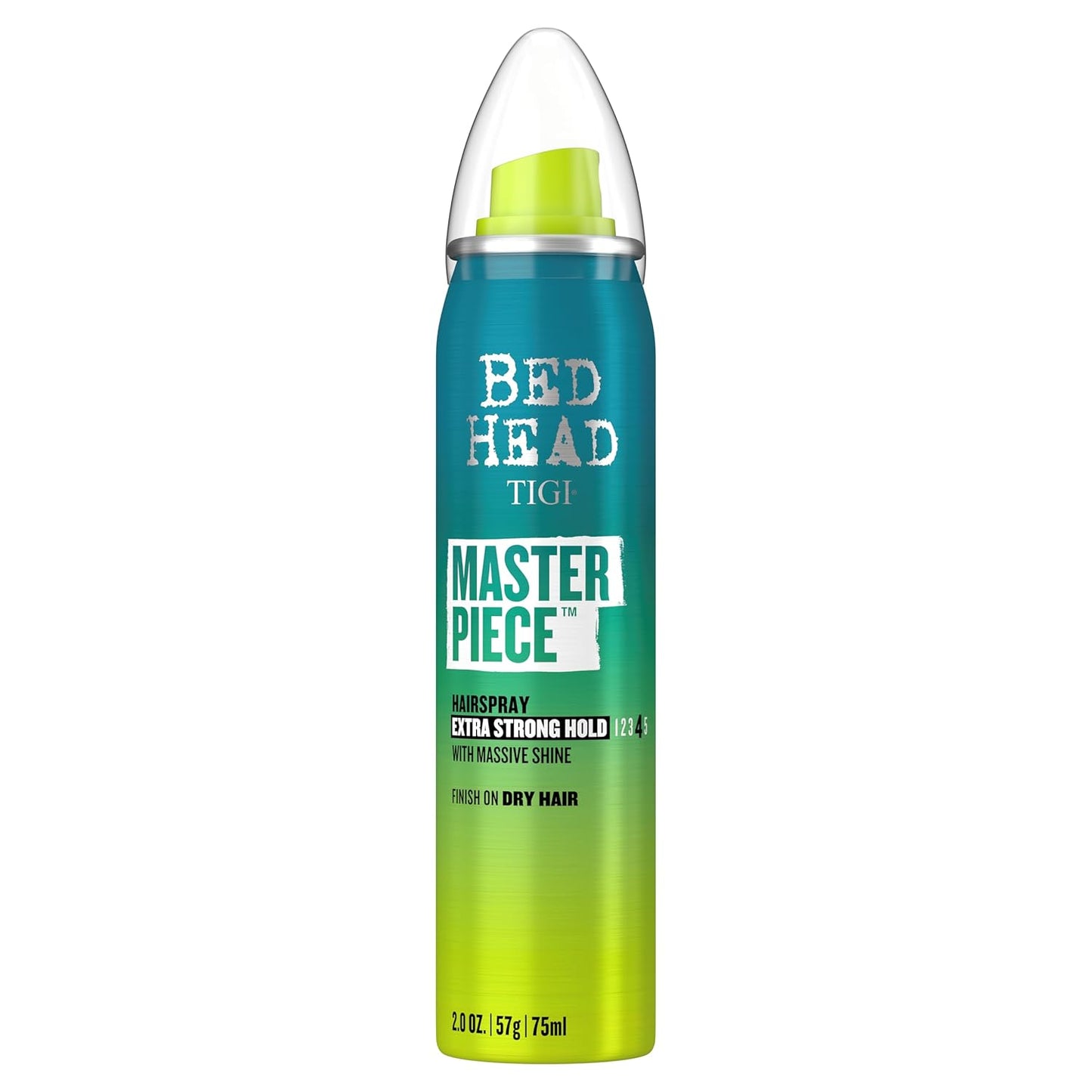 TIGI Bed Head Masterpiece Hairspray - Strong Hold, Travel Size 2.4 oz | Pack of 3