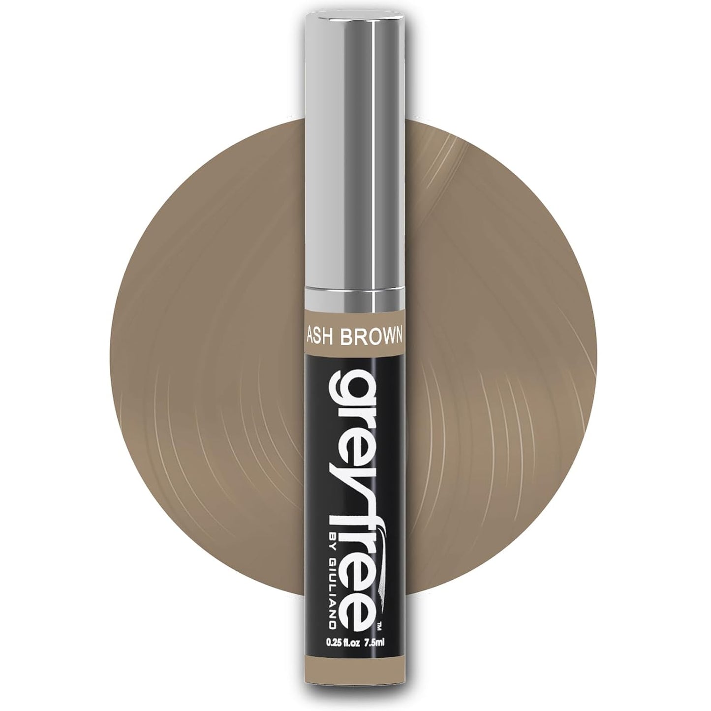 Hair Mascara Root Touch-Up for Gray Hair - Precision Concealer for Brows & Beard | Dark Brown