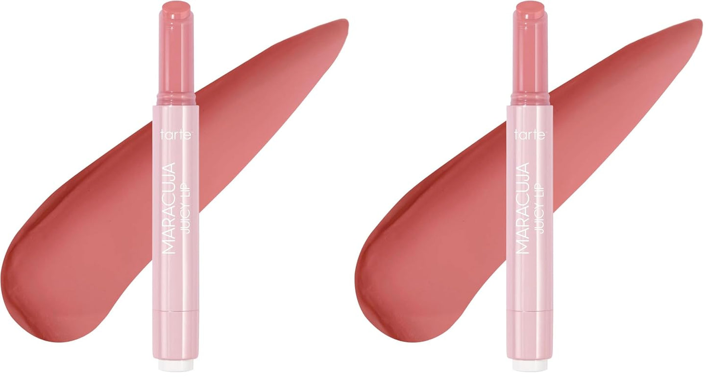 Tarte Maracuja Juicy Lip Balm Gloss - Nourishing Lip Butter with High-Shine Hydration | Vegan, Cruelty-Free, Infused with Vitamin E