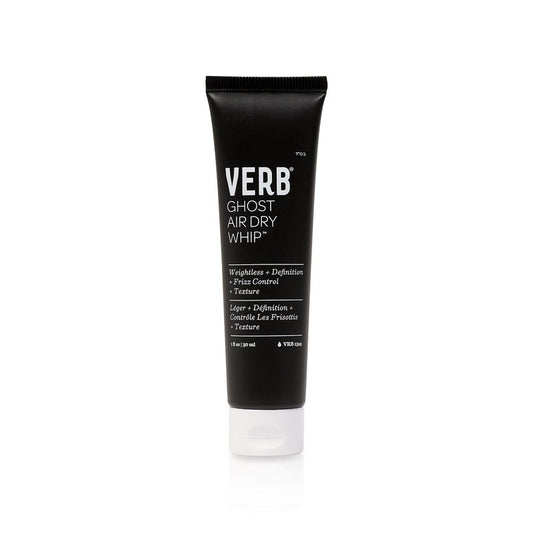 VERB Ghost Air Dry Whip, 1 oz - Weightless Styling Cream - Infused with Moringa Oil - Anti-Frizz + Provides Hydration- Vegan, No Parabens or Harmful Sulfates