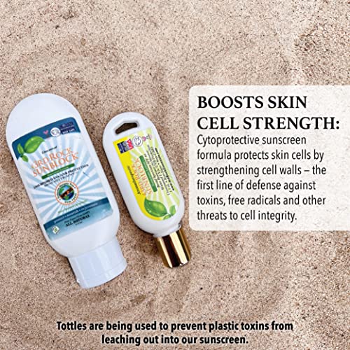 3rd Rock Sunblock SPF 35 All Natural Zinc Sunscreen Lotion 1.7 oz - Aromatherapeutic, Fragrance-Free, Hypoallergenic