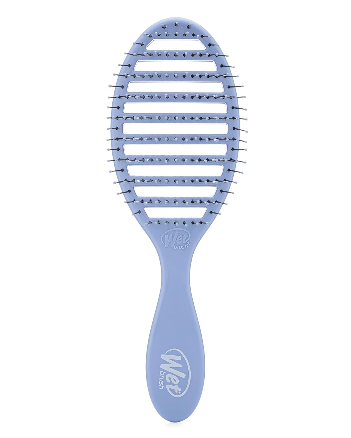 Speed Dry Hair Brush - Vented Design with Soft HeatFlex Bristles | Ergonomic Aqua Brush for Tangle-Free Blow Drying
