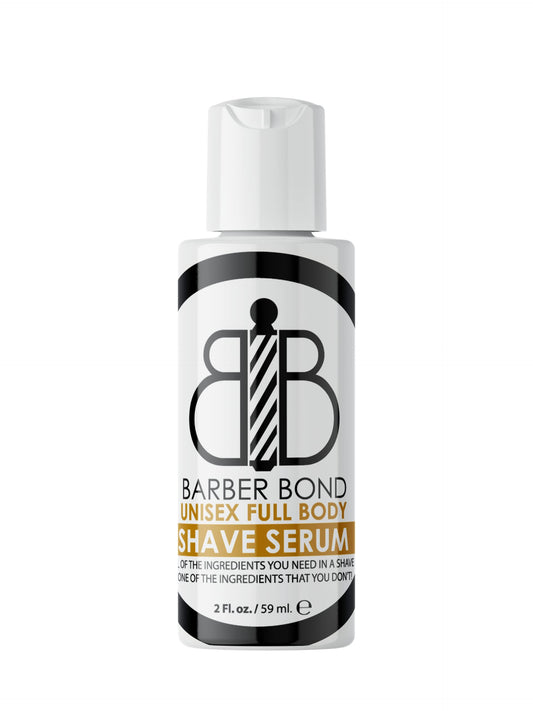Barber Bond® Premium Unisex Full Body Shave Serum (2oz) Shave Gel