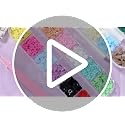 CESUSME 3 Boxes Bow Flower Nail Charms - 3D Color Flower & Bow Nail Art Decorations, S1