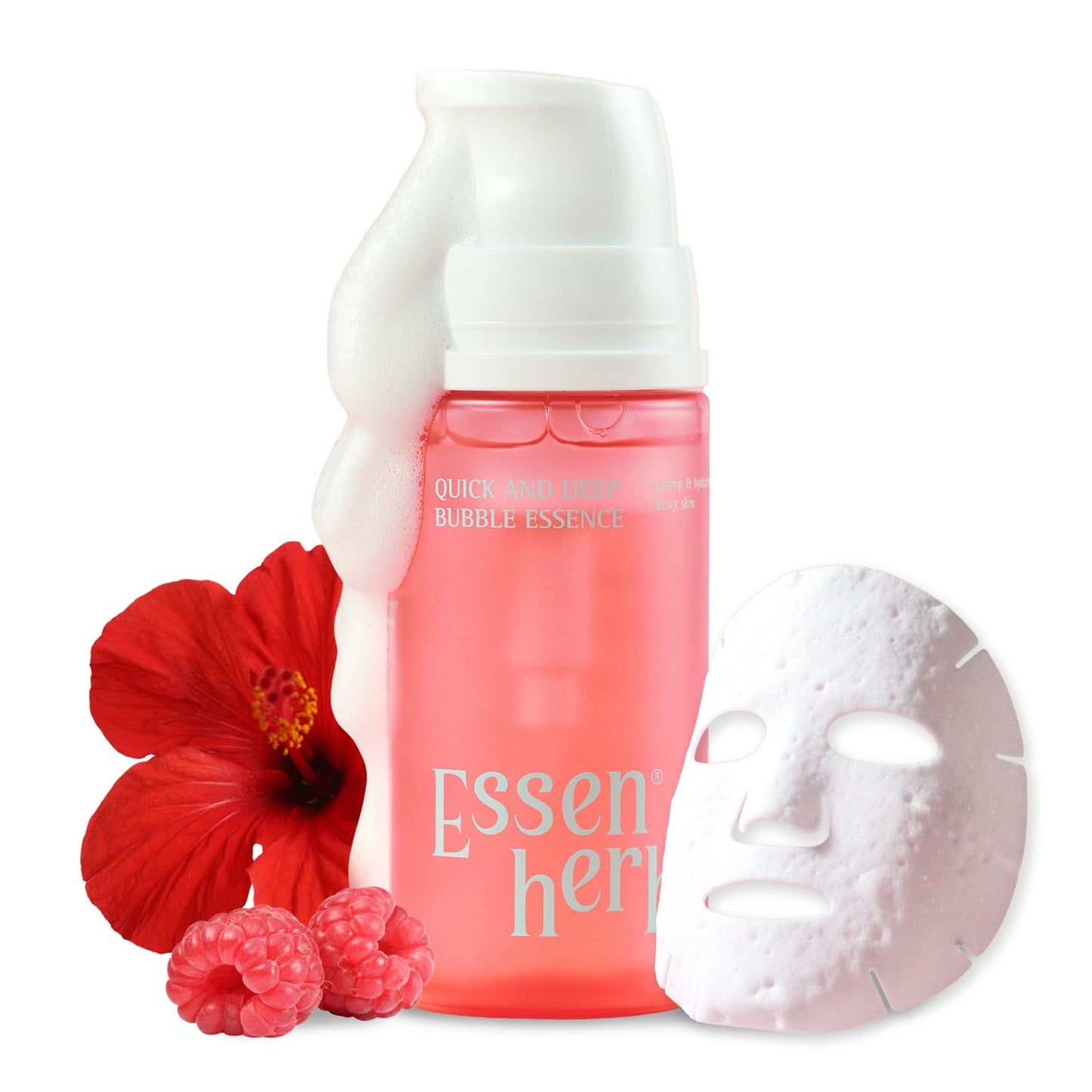 Quick & Deep Bubble Serum - 3-in-1 Collagen Skincare Formula for Radiant Skin | Hydrating Micro-Bubble, 3.28 fl oz