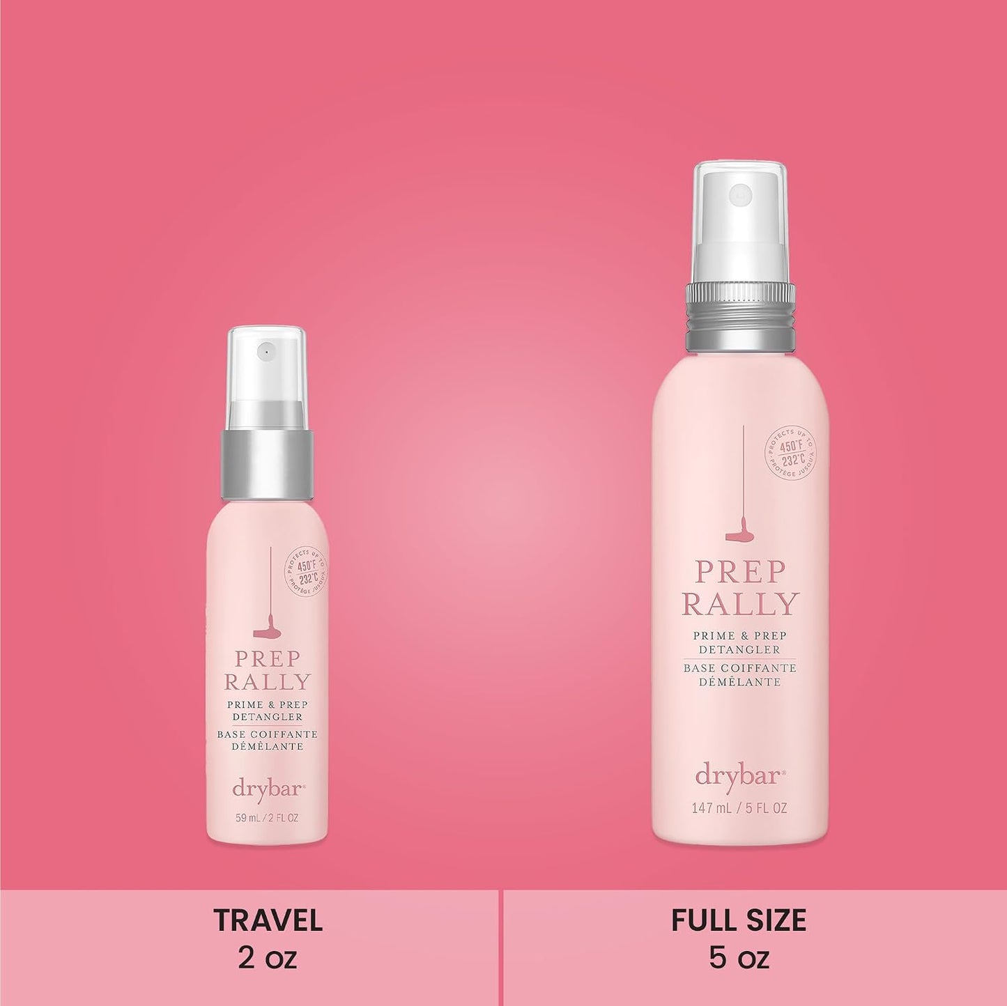 Drybar Prep Rally Detangler - Nourishing Hair Primer for Easy Detangling & Softness | Cruelty-Free Formula