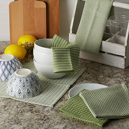DII 100% Cotton Dishcloth Set of 5 - 12x12