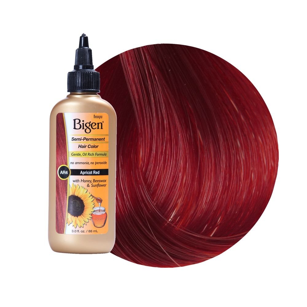Bigen Semi-Permanent Hair Color - Rich Amber Shade, 3 oz | Long-Lasting Color & Shine